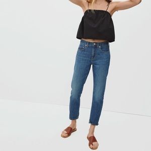 Everlane The Super-Soft Relaxed Leg Jeans in Vintage Dark Blue